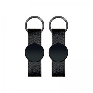 Çift Taraflı Metal Suni̇ Deri̇ Anahtarlık