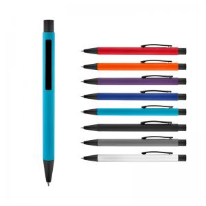 Metal Tükenmez Rubber Gövde Kalem