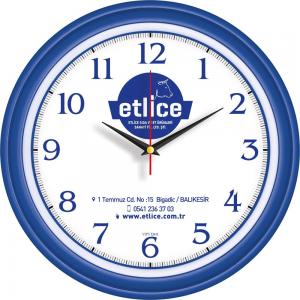 Plastik Duvar Saati ( Ø 34 cm )
