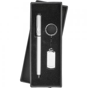 Metal USB Bellek ve Kalem Seti ( 16 GB )