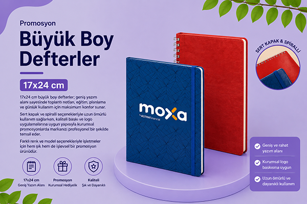 Büyük Boy Defterler 17x24