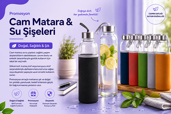 Cam Matara & Su Şişeleri