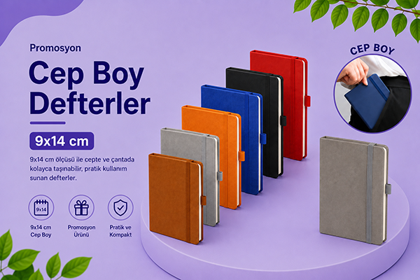 Cep Boy Defterler 9x14