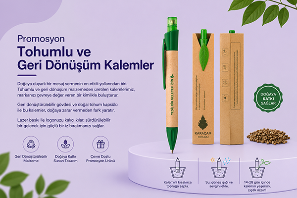 Tohumlu ve Geri Dönüşüm Kalemler